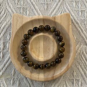 Brown Beaded Bracelet